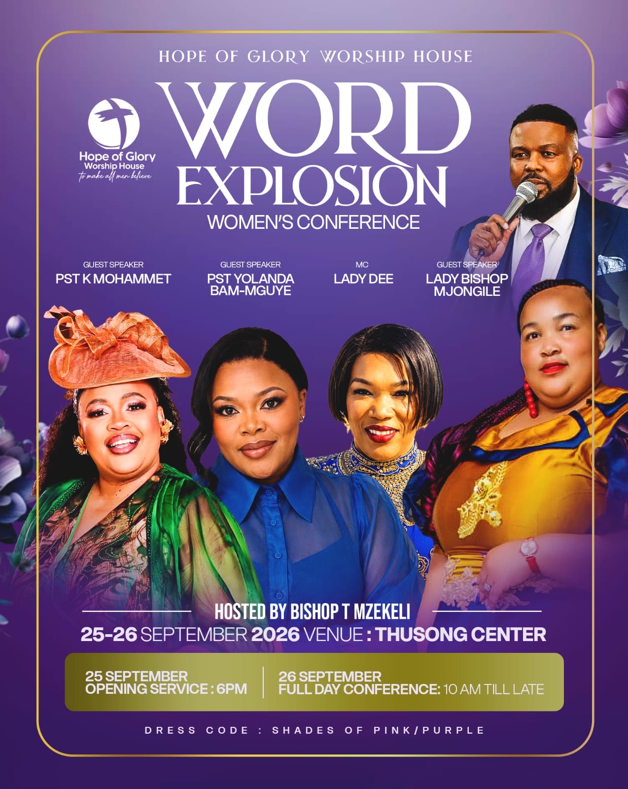 Word Explosion Women’s Conference, 25 to 26 September 2026